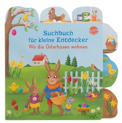 Suchbuch für kleine Entdecker. Wo die Osterhasen wohnen, Tanja Andersen - Gebonden - 9783401721514