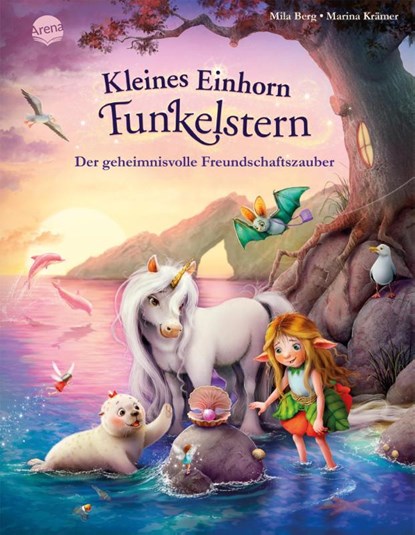 Kleines Einhorn Funkelstern (5). Der geheimnisvolle Freundschaftszauber, Mila Berg - Gebonden - 9783401721538