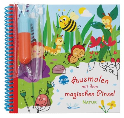 Ausmalen mit dem magischen Pinsel. Natur, niet bekend - Paperback - 9783401721804