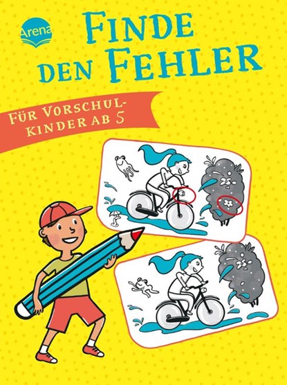Finde den Fehler für Vorschulkinder ab 5, Yayo Kawamura ; Judith Ganter - Paperback - 9783401721989