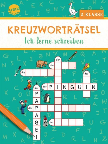 Kreuzworträtsel. Ich lerne schreiben (2. Klasse), Helen Seeberg - Paperback - 9783401722016