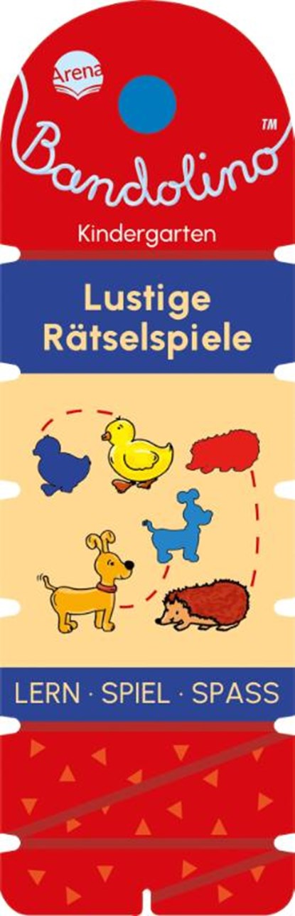 Bandolino. Lustige Rätselspiele, Friederike Barnhusen - Paperback - 9783401722153