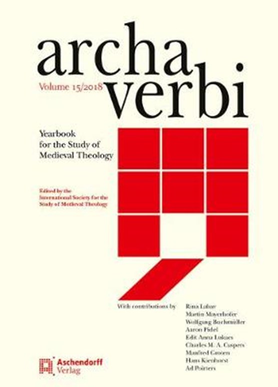 Archa Verbi, Volume 15/2018