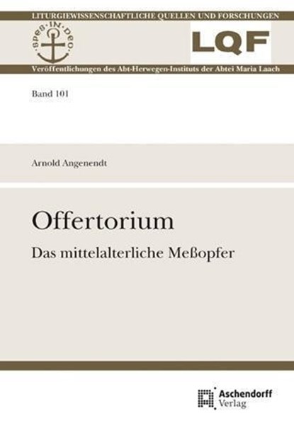 Angenendt, A: Offertorium, ANGENENDT,  Arnold - Paperback - 9783402112649