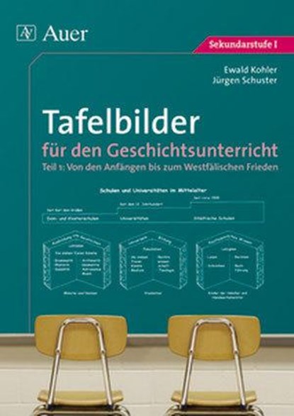 Tafelbilder für den Geschichtsunterricht 1, Ewald Kohler ; Jürgen Schuster - Paperback - 9783403016229