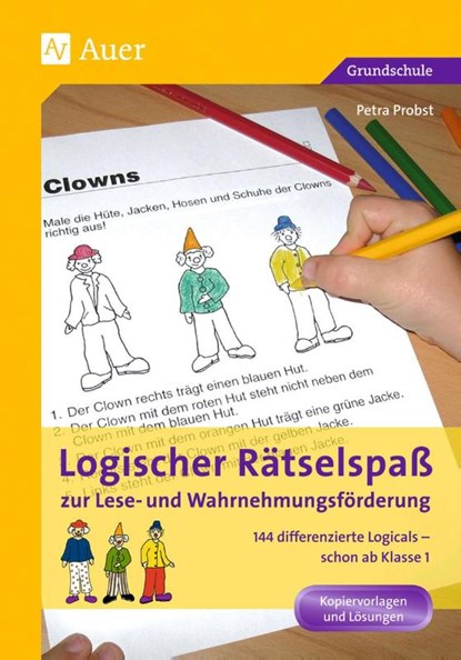 Logischer Ratselspa] zur Lese- und Wahrnehmungsforderung, Petra Probst - Paperback - 9783403065708