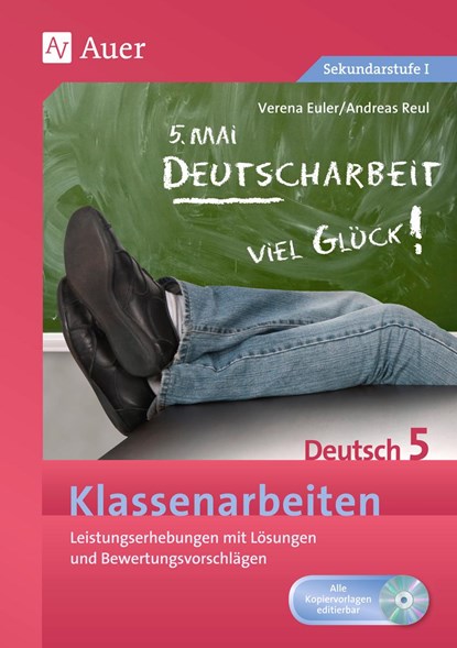 Klassenarbeiten Deutsch 5, Verena Euler ;  Andreas Reul - Gebonden - 9783403067221