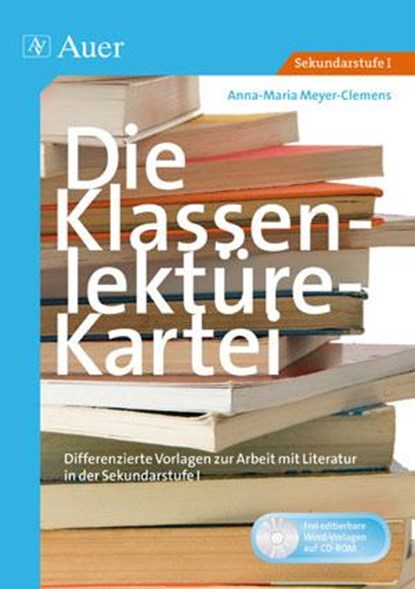 Die Klassenlektüre-Kartei, Anna-Maria Meyer-Clemens - Paperback - 9783403067351