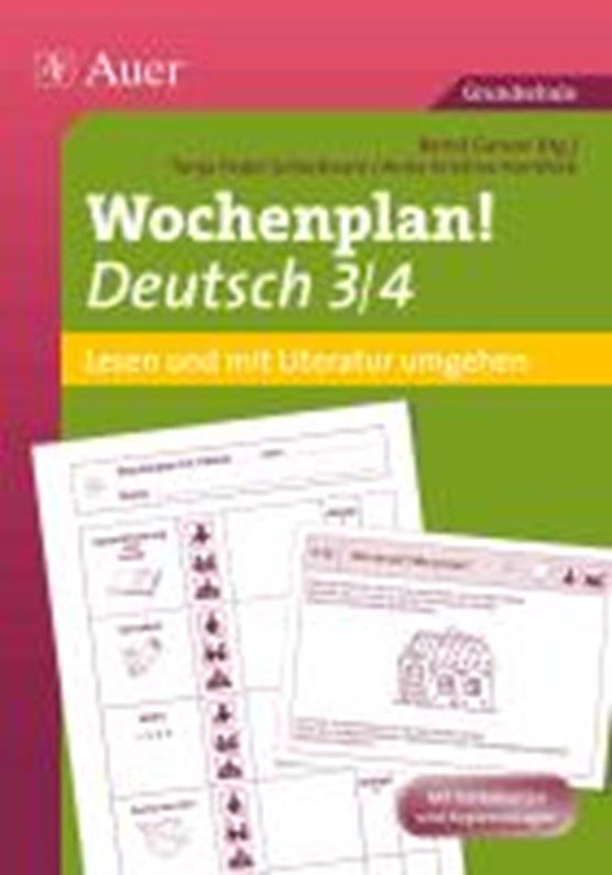 Feder-Scherbaum, T: Wochenplan Deutsch 3-4
