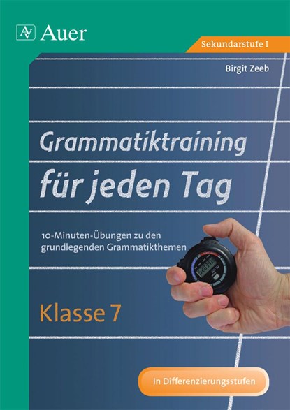 Grammatiktraining für jeden Tag Klasse 7, Birgit Zeeb - Paperback - 9783403072348