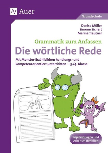 Wörtliche Rede, Denise Müller ; Simone Sichert ; Marina Trautner - Gebonden - 9783403072935