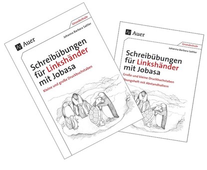 Schreibübungen für Linkshänder mit Jobasa-Set, Johanna Barbara Sattler - Paperback - 9783403080138