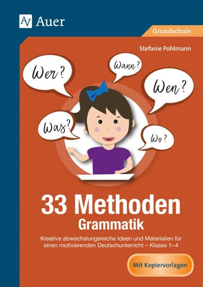 33 Methoden Grammatik, Stefanie Pohlmann - Gebonden - 9783403081555