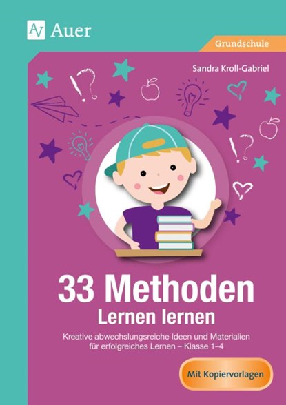 33 Methoden Lernen lernen, Sandra Kroll-Gabriel - Gebonden - 9783403081616