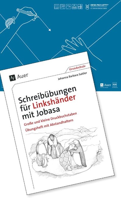 Schreibübungen für Linkshänder mit Jobasa, Johanna Barbara Sattler - Gebonden - 9783403084396