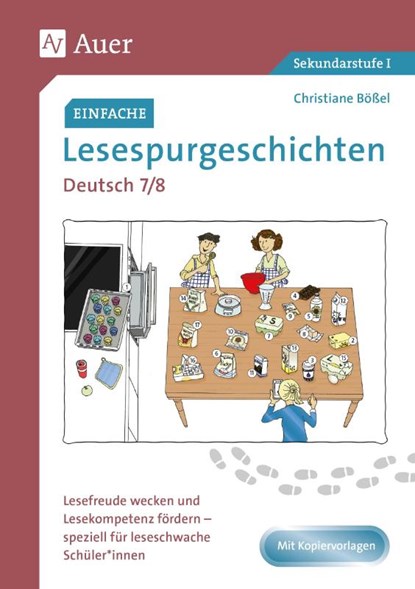 Einfache Lesespurgeschichten Deutsch 7-8, Christiane Bößel - Gebonden - 9783403084518
