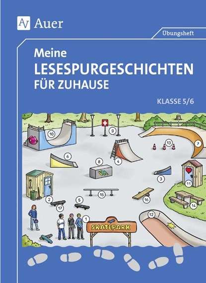 Meine Lesespurgeschichten für Zuhause - Klasse 5-6, Sven Rook ; Julia Schlimok - Gebonden - 9783403085065