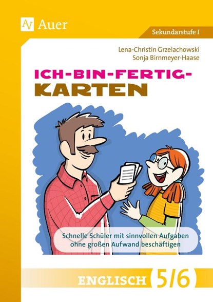 Ich-bin-fertig-Karten Englisch Klassen 5-6, Sonja Birnmeyer-Haase ; Lena-Christin Grzelachowski - Losbladig - 9783403086840