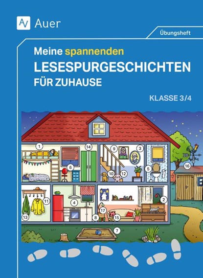 Meine spannenden Lesespurgeschichten für Zuhause, Sandra Blomann ; Julia Schlimok ; Anke Zöh - Gebonden - 9783403087496