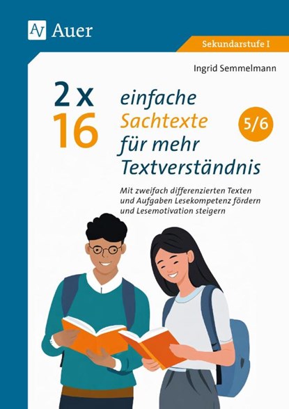 2 x 16 einfache Sachtexte für mehr Textverständnis, Ingrid Semmelmann - Gebonden - 9783403088974