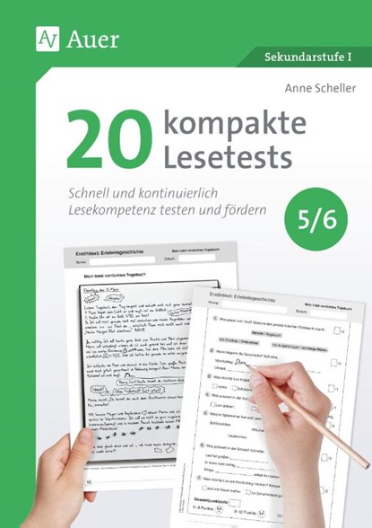 20 kompakte Lesetests für Klasse 5-6, Anne Scheller - Gebonden - 9783403092841