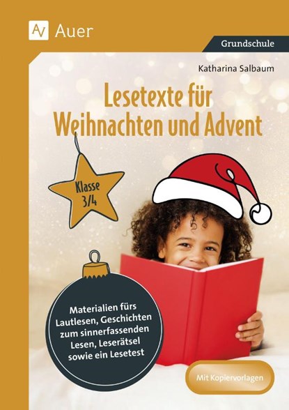 Lesetexte für Weihnachten und Advent 3/4, Katharina Salbaum - Gebonden - 9783403093015