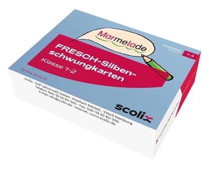 FRESCH-Silbenschwungkarten Klasse 1 und 2, Bettina Rinderle - Losbladig - 9783403107163