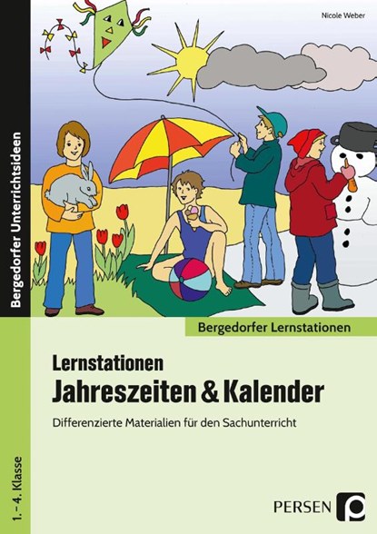 Lernstationen Jahreszeiten & Kalender, Nicole Weber - Gebonden - 9783403201281