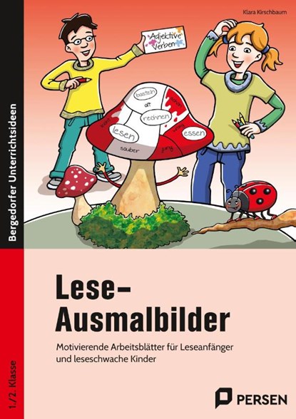 Lese-Ausmalbilder, Klara Kirschbaum - Gebonden - 9783403204602