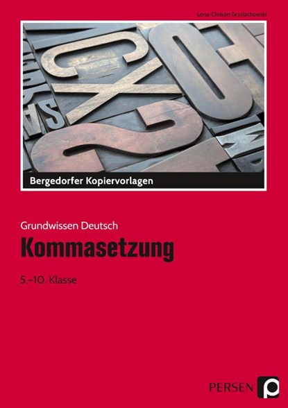 Kommasetzung, Lena-Christin Grzelachowski - Paperback - 9783403205142