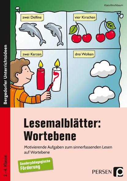 Lesemalblätter: Wortebene, Klara Kirschbaum - Gebonden - 9783403205470