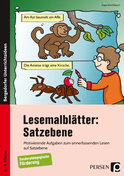 Lesemalblätter: Satzebene, Klara Kirschbaum - Gebonden - 9783403205487
