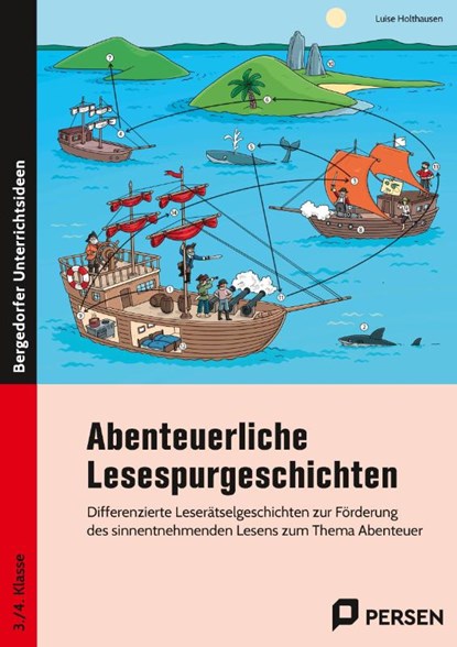 Abenteuerliche Lesespurgeschichten, Luise Holthausen - Gebonden - 9783403208358