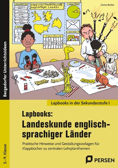 Lapbooks: Landeskunde englischsprachiger Länder, Carina Becker - Gebonden - 9783403208730