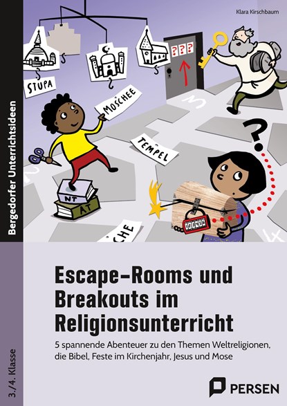 Escape-Rooms und Breakouts im Religionsunterricht, Klara Kirschbaum - Paperback - 9783403209393