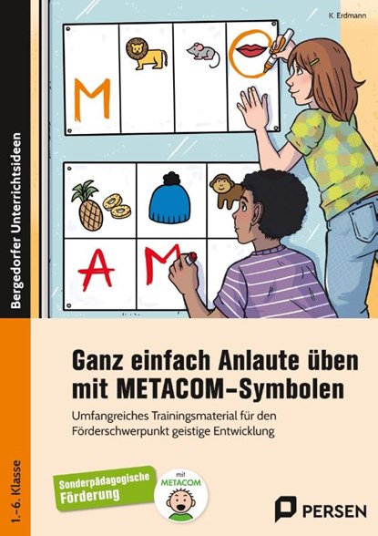 Ganz einfach Anlaute üben mit METACOM-Symbolen, K. Erdmann - Paperback - 9783403213055