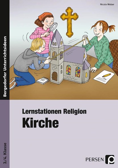 Lernstationen Religion: Kirche, Nicole Weber - Paperback - 9783403233329