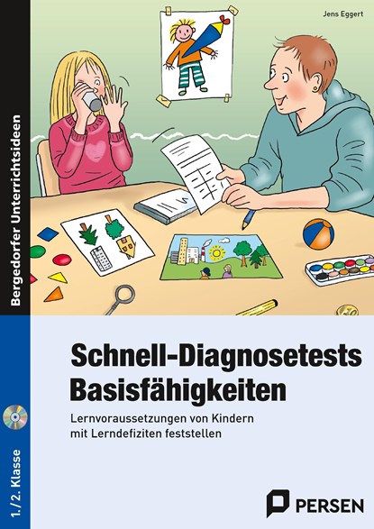 Schnell-Diagnosetests: Basisfähigkeiten 1-2 Klasse, Jens Eggert - Paperback - 9783403234616