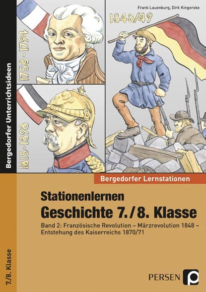 Stationenlernen Geschichte 7./8. Klasse - Band 2, Frank Lauenburg ; Dirk Kingerske - Paperback - 9783403234777
