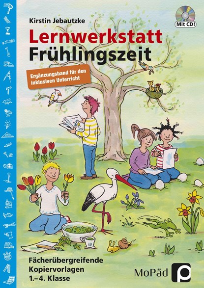 Lernwerkstatt Frühlingszeit - Ergänzungsband, Kirstin Jebautzke - Paperback - 9783403234890
