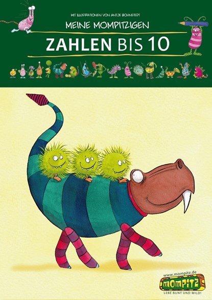 Meine mompitzigen Zahlen bis 10, Antje Bohnstedt ; Jochen Le Large - Gebonden - 9783403280064