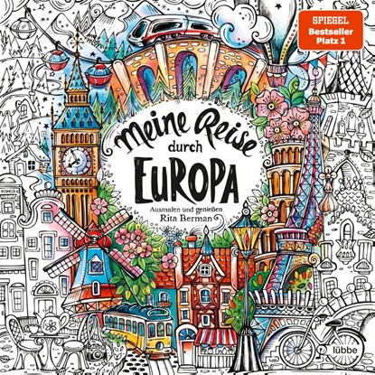 Meine Reise durch Europa, Rita Berman - Paperback - 9783404617289