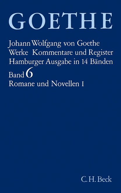 Romane und Novellen I, niet bekend - Gebonden - 9783406084867