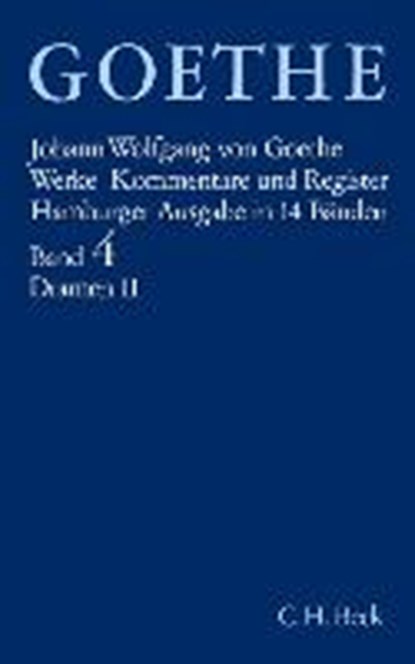 Goethe, J: Werke Neubearb., 4, niet bekend - Gebonden - 9783406342615