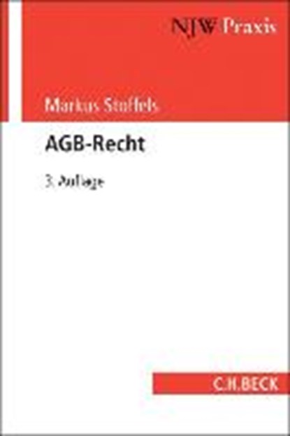 Stoffels, M: AGB-Recht, STOFFELS,  Markus - Paperback - 9783406642609