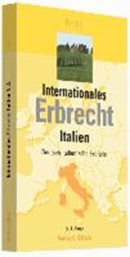 Internationales Erbrecht Italien, REIß,  Jürgen - Paperback - 9783406650789