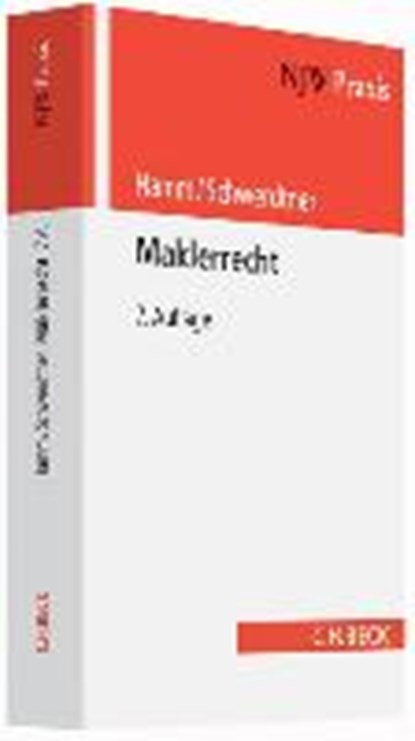 Maklerrecht, SCHWERDTNER,  Peter ; Hamm, Christoph - Paperback - 9783406672682
