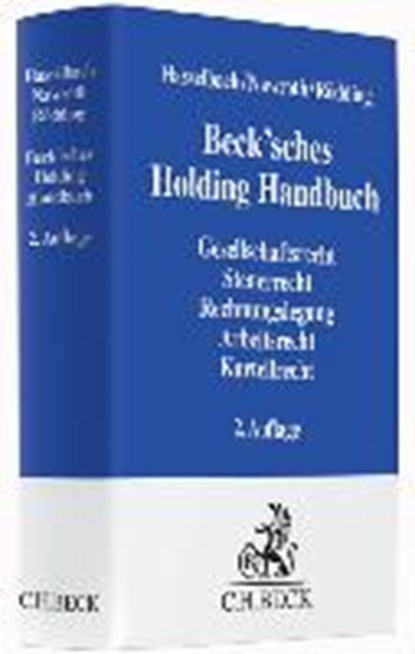 Beck'sches Holding Handbuch, HASSELBACH,  Kai ; Nawroth, Christoph ; Rödding, Adalbert - Gebonden - 9783406680991