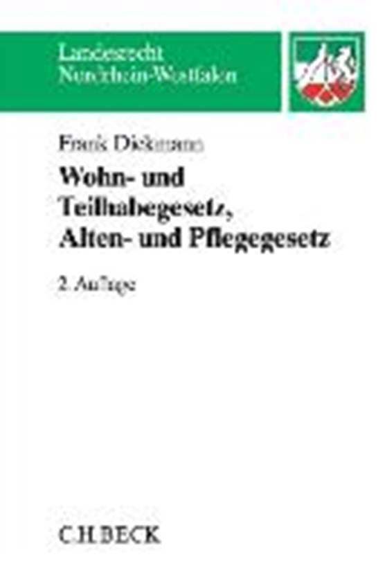 Dickmann, F: Wohn- und Teilhabegesetz WTG NRW