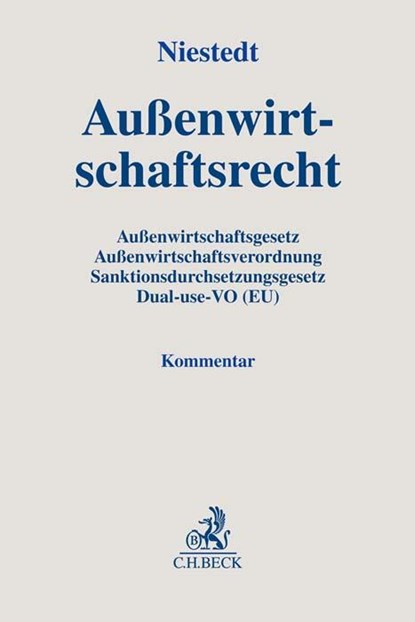 Außenwirtschaftsrecht, Marian Niestedt - Gebonden - 9783406711602